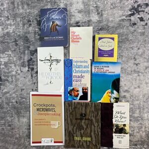 Christian Outreach Booklet Lot Max Lucado Eugene Peterson Understanding Islam